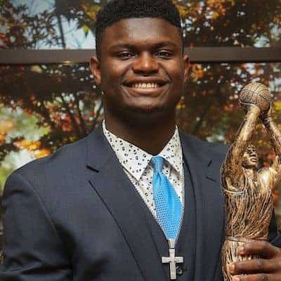Zion Williamson net worth in NBA category