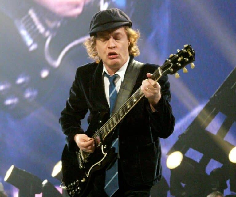 Angus Young - Famous Rock Star