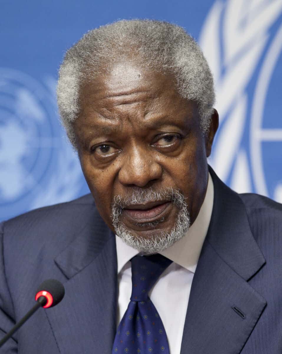 Kofi Annan net worth in Politicians category