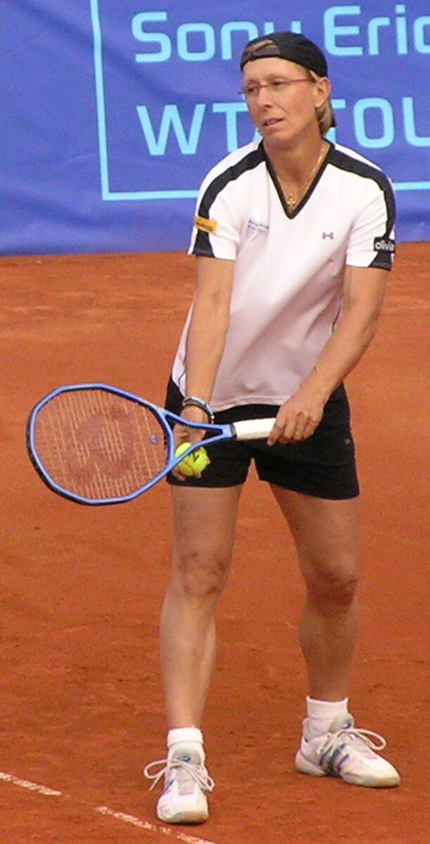 Martina Navratilova - Famous Tennis Player
