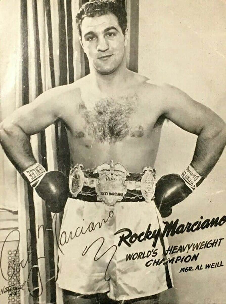 Rocky Marciano - Famous Professional Boxer