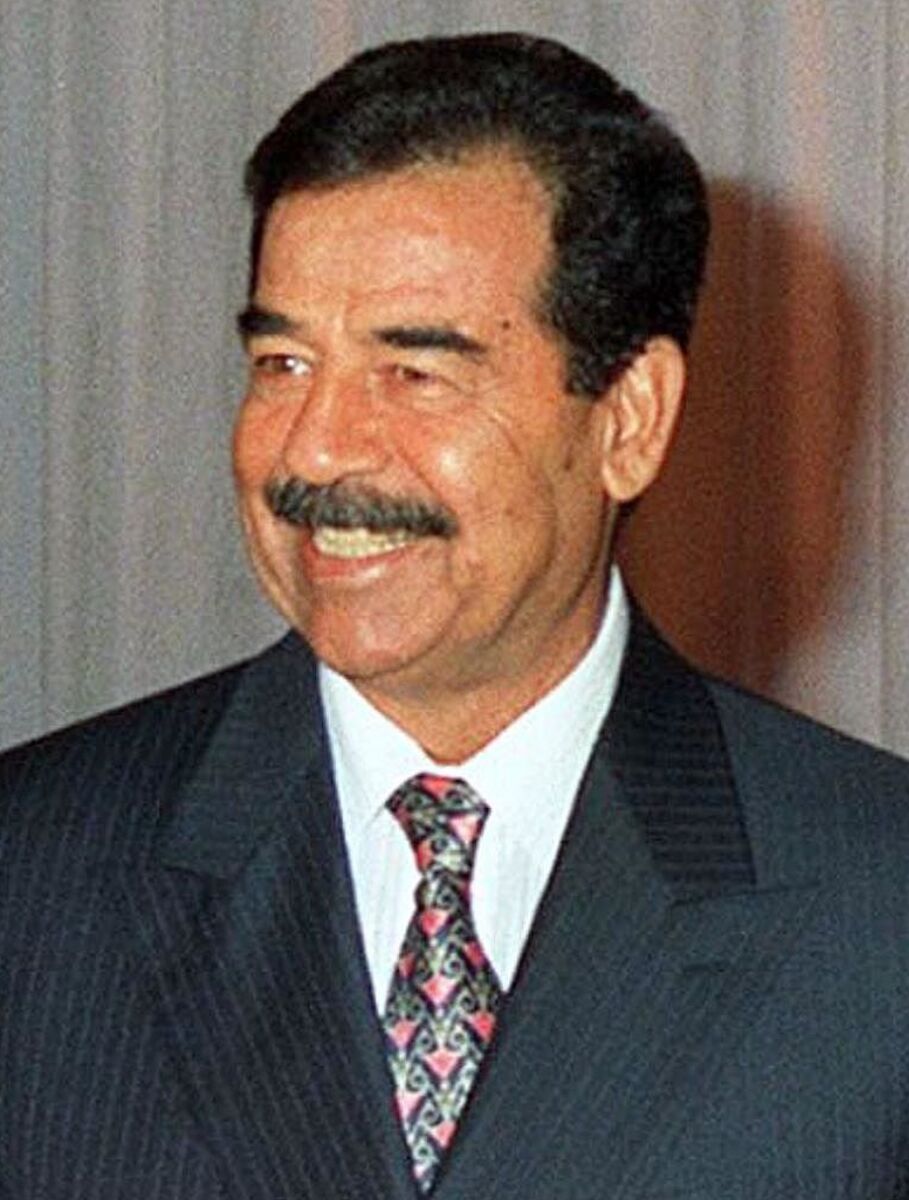 Saddam Hussein - Famous Party Leader
