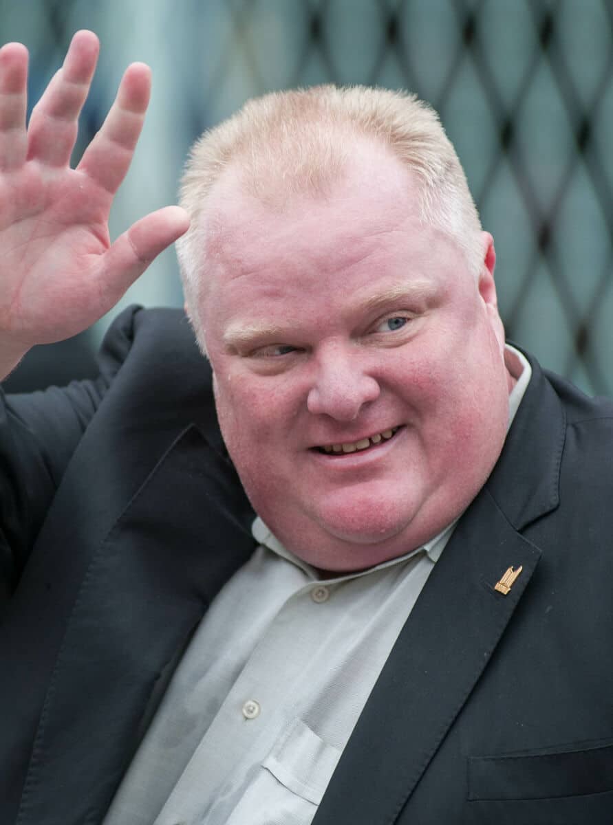 Rob Ford - Famous Politician