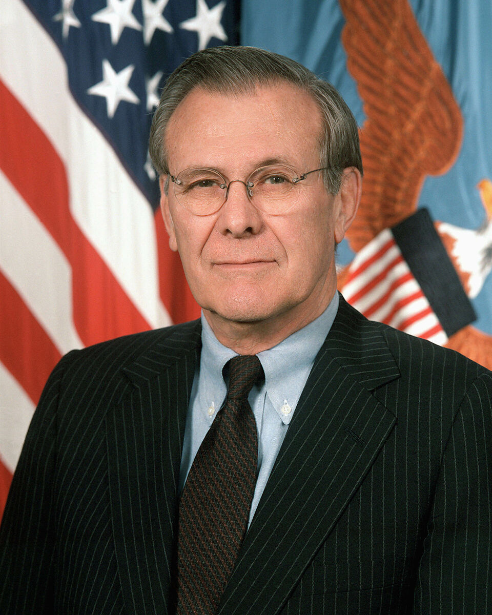 Donald Rumsfeld net worth in Politicians category