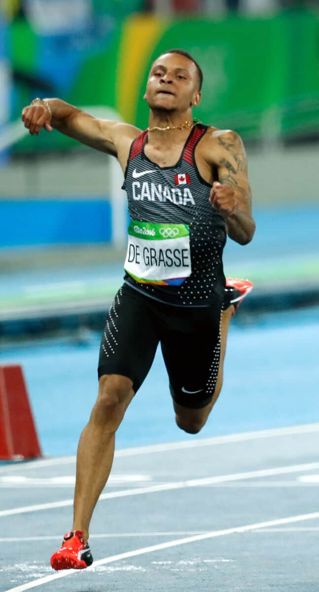 Andre De Grasse - Famous Olympian