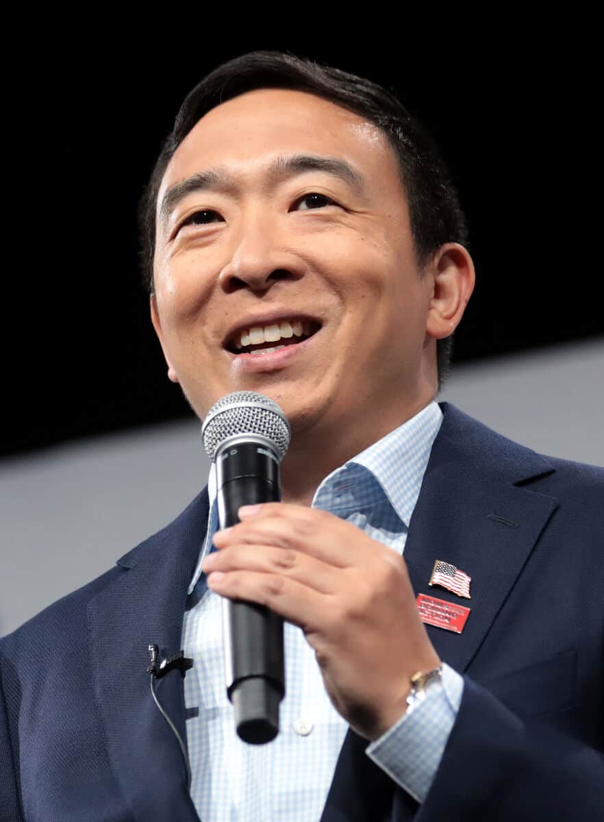 Andrew Yang net worth in Democrats category