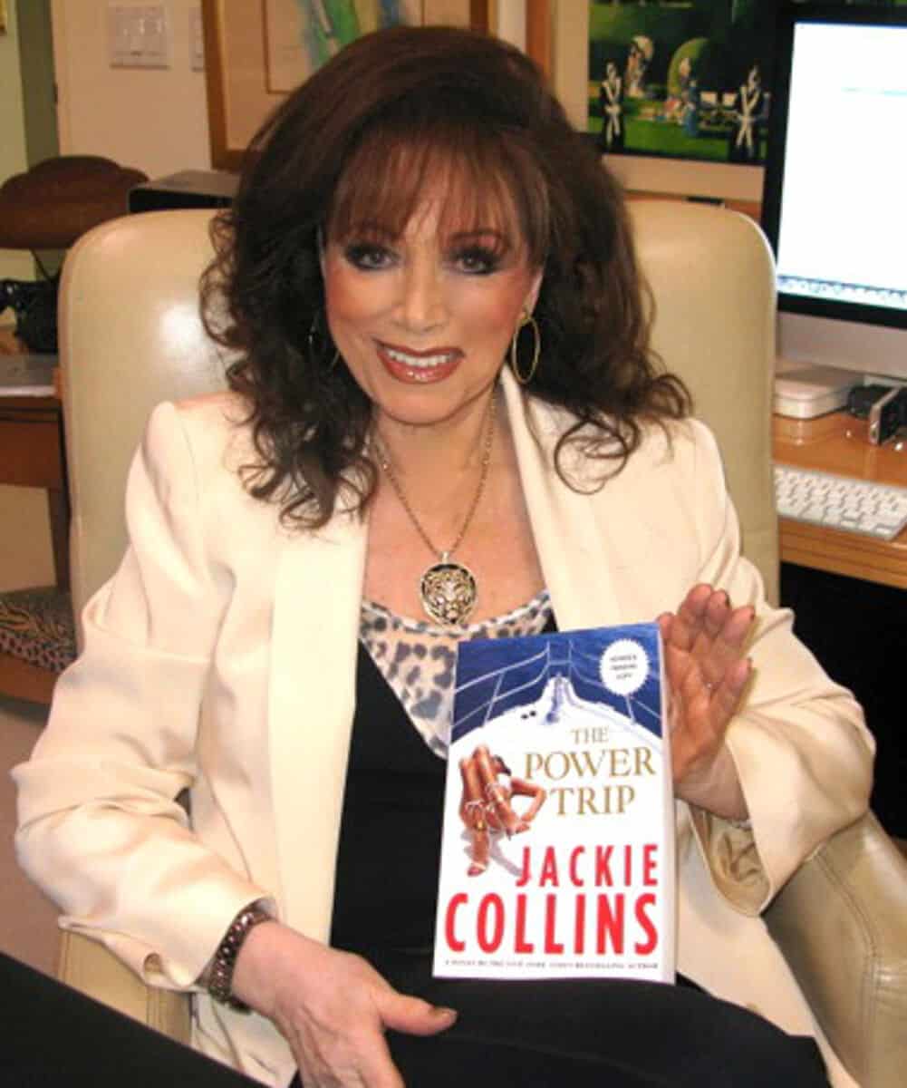 Jackie Collins net worth in Authors category