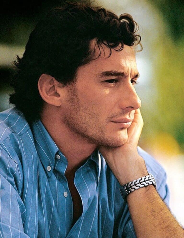 Ayrton Senna - Famous Race Car Driver